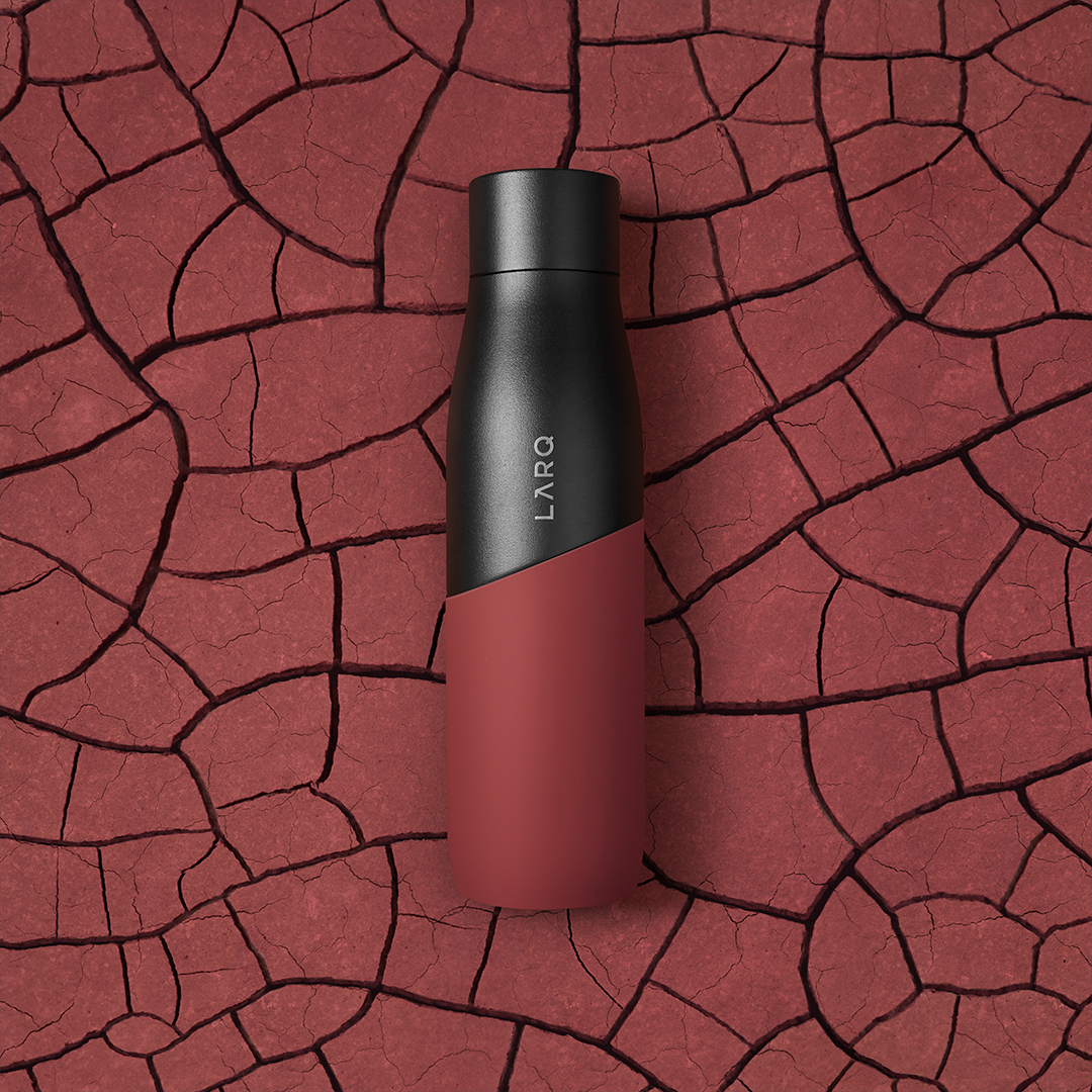 LARQ Bottle Movement Terra Edition in Black/Clay