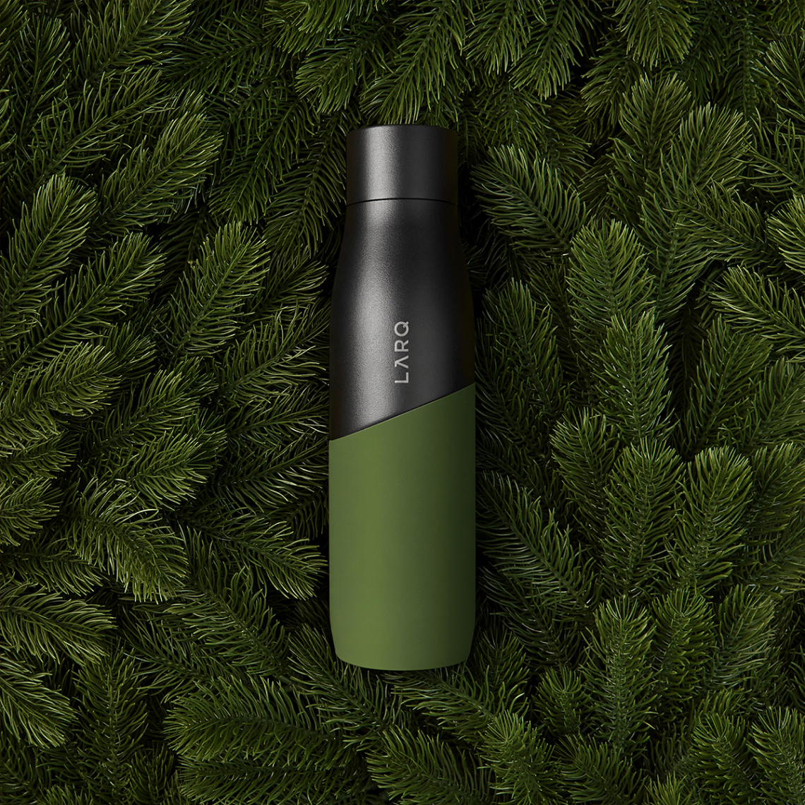 LARQ Bottle Movement PureVis - Black / Pine