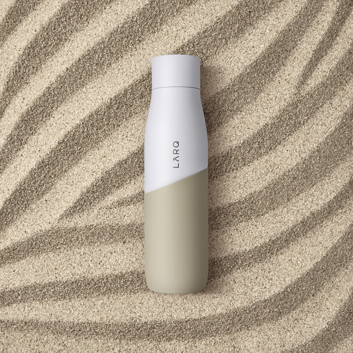 LARQ Bottle Movement PureVis - White / Dune