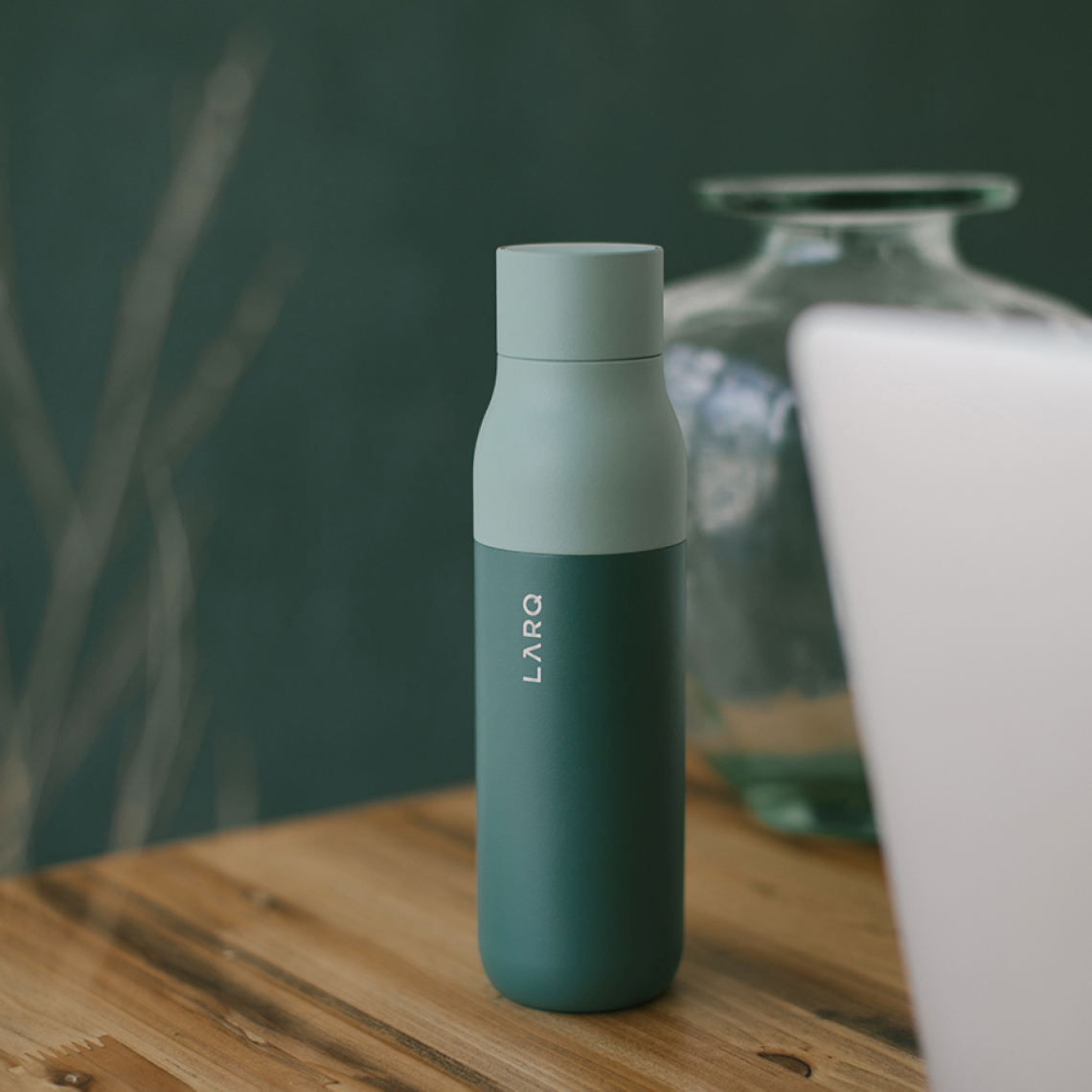LARQ Bottle PureVis - Eucalyptus Green
