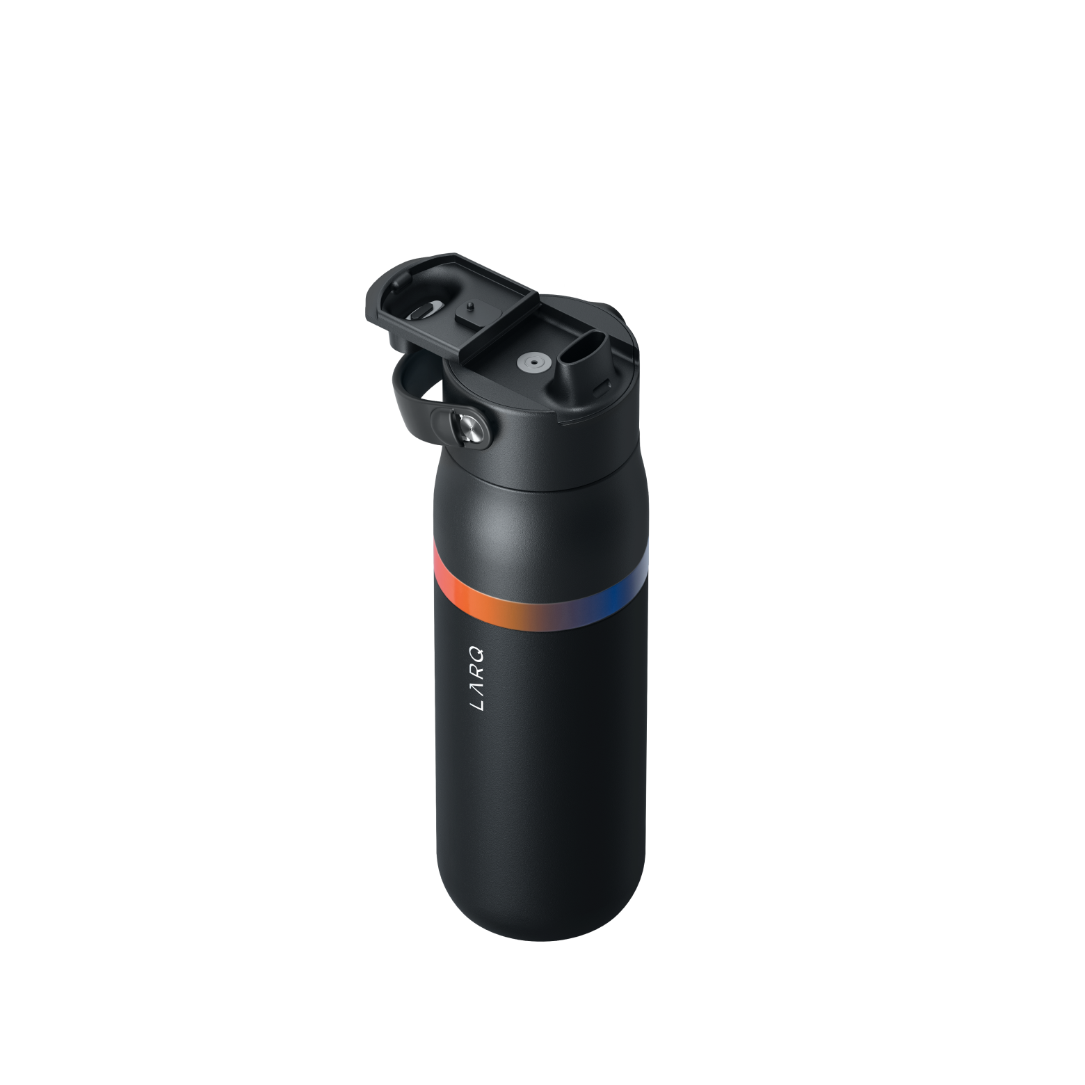 LARQ Bottle Swig Top Amber Vittoria - Obsidian Black